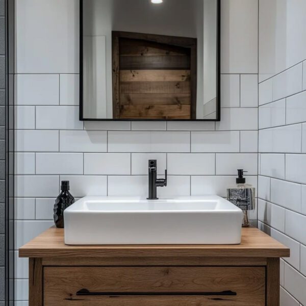 bathroom backsplash